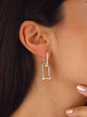 Nakkash Vergold. Ohrringe mit Zirkonia