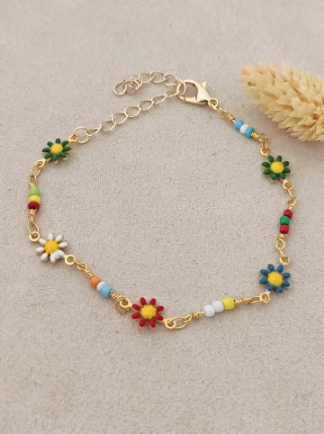 Luja Bijoux Vergulde armband met email
