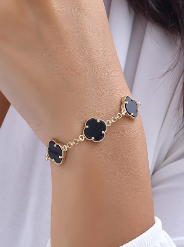 Nakkash Vergulde armband met parelmoer