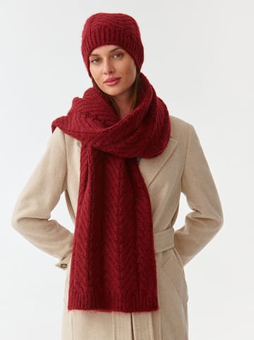 TATUUM Schal in Bordeaux - (L)170 x (B)43 cm