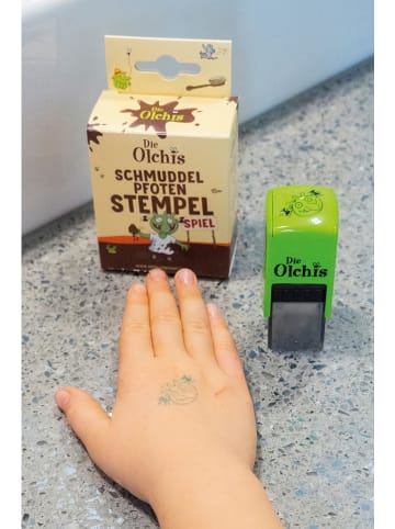 trodat Stempel "Olchi Schmuddelpfoten - Olchi Mädchen"