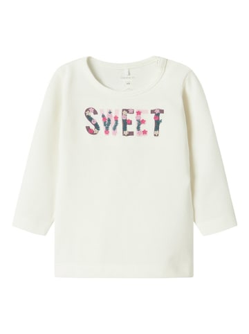 name it Longsleeve "Nabia" crème/meerkleurig