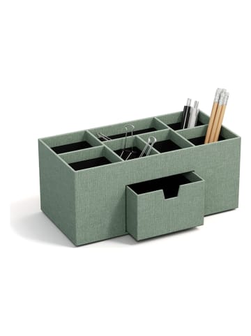 BigsoBox Bureau-organizer "Vendela" groen - (B)10 x (H)8,5 x (D)8,5 cm