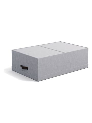 BigsoBox 3er-Set: Aufbewahrungsboxen "Inge" in Hellgrau