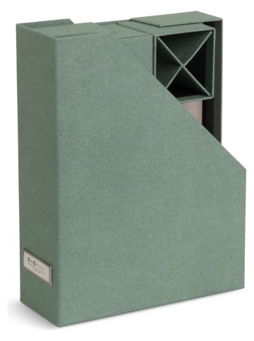 BigsoBox 4-delige set: bureau-organizers "Hugo" groen