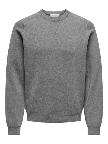 ONLY & SONS Pullover in Grau