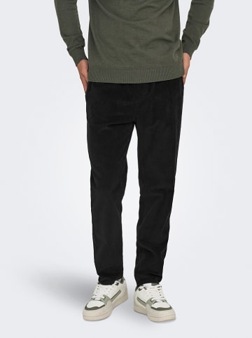 ONLY & SONS Broek zwart