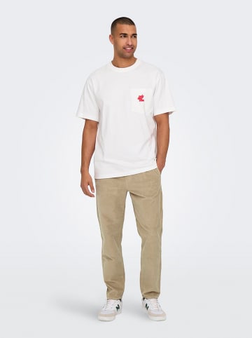ONLY & SONS Broek beige