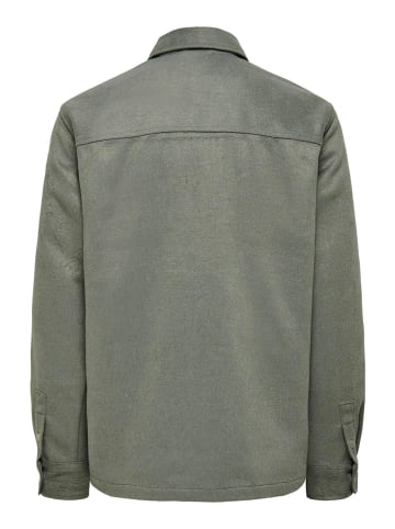 ONLY & SONS Blousejas groen/grijs