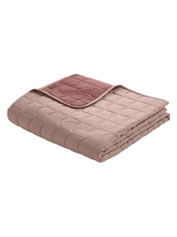 FLEXA Tagesdecke in Rosa - (L)230 x (B)200 cm