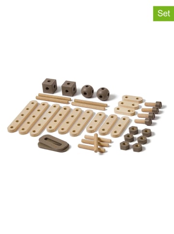 FLEXA 36tlg. Bauset in Braun/ Beige - ab 3 Jahren