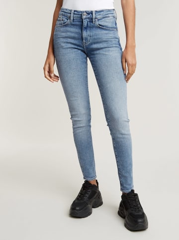 G-Star Dżinsy - Skinny fit - w kolorze błękitnym