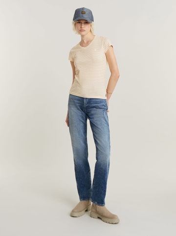 G-Star Shirt in Creme/ Orange