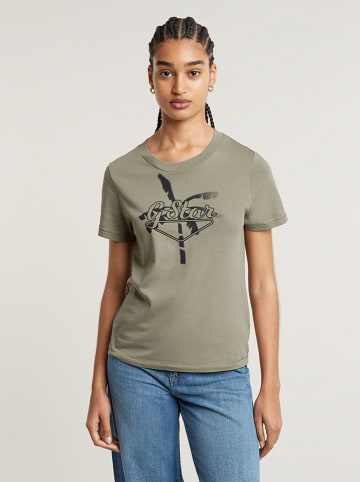 G-Star Koszulka w kolorze khaki