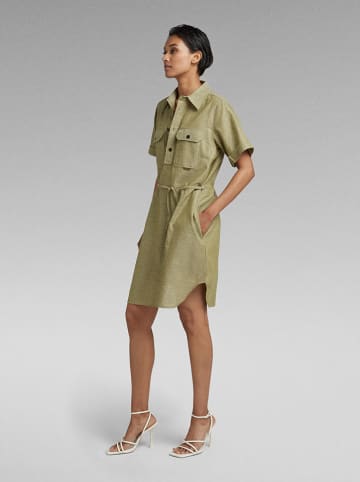 G-Star Hemdkleid in Khaki