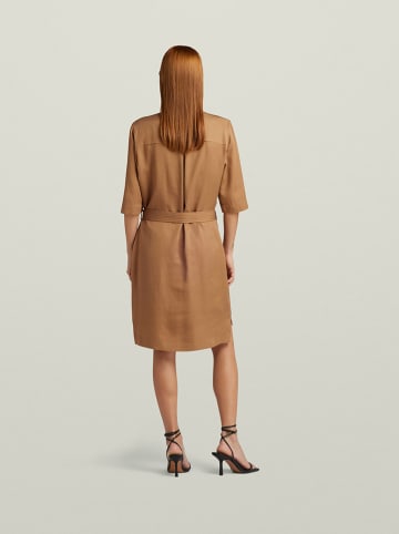 G-Star Kleid in Hellbraun