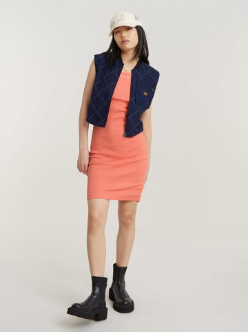 G-Star Jurk lichtroze/oranje