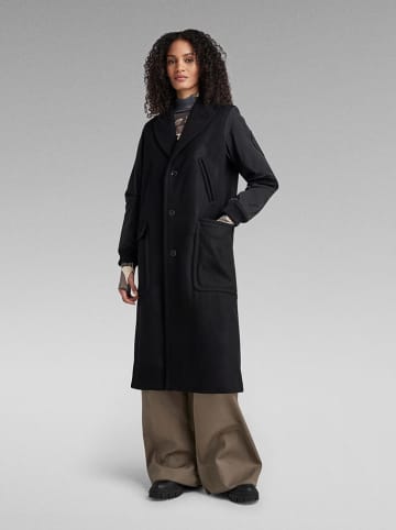 G-Star Wollmantel in Schwarz