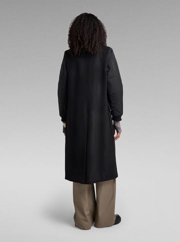 G-Star Wollmantel in Schwarz
