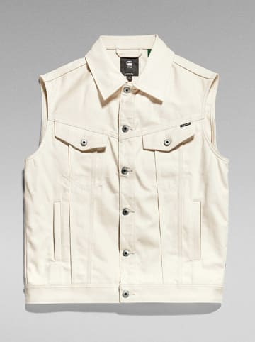 G-Star Jeansweste in Creme