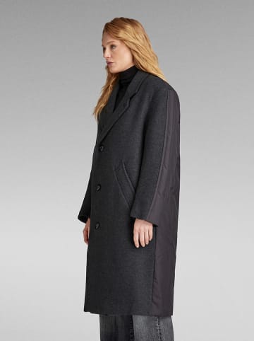 G-Star Wollmantel in Schwarz