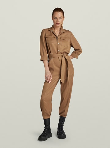 G-Star Jumpsuit in Hellbraun
