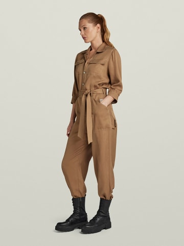 G-Star Jumpsuit in Hellbraun