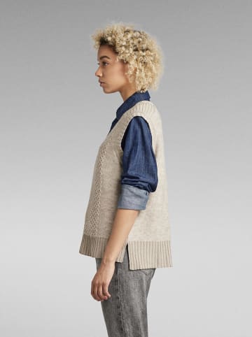 G-Star Wollpullunder in Beige