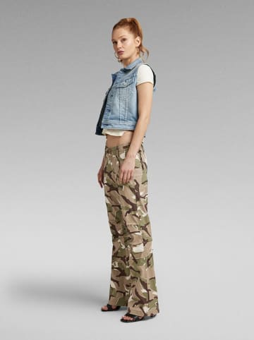 G-Star Marlenebroek kaki/beige/lichtbruin