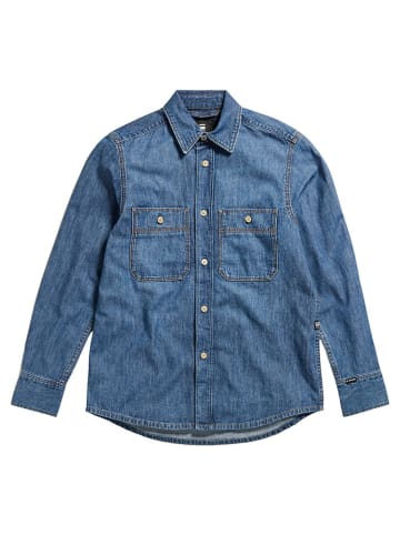 G-Star Jeansbluse in Blau