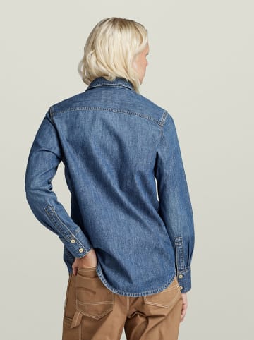 G Star Spijkerblouse blauw goedkoop kopen limango