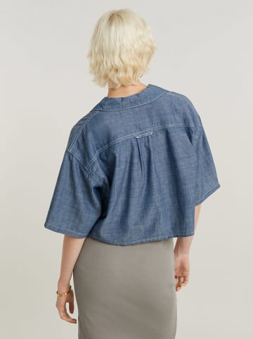 G-Star Jeansbluse in Blau