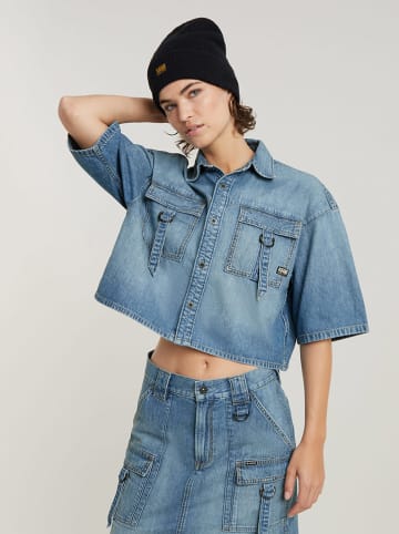 G-Star Jeansbluse in Blau