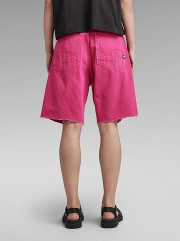 G-Star Spijkerbermuda roze
