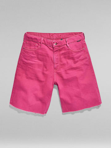G-Star Spijkerbermuda roze