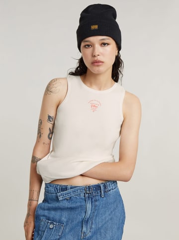 G-Star Top w kolorze białym