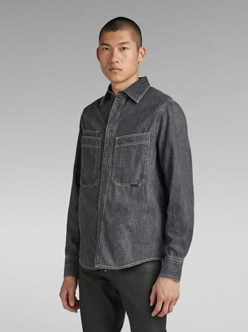 G-Star Spijkerblouse zwart