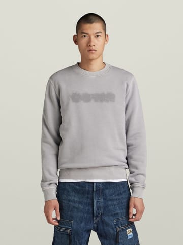G-Star Sweatshirt in Hellgrau
