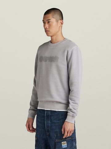 G-Star Sweatshirt in Hellgrau