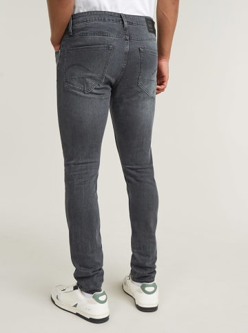G-Star Dżinsy - Skinny fit - w kolorze szarym