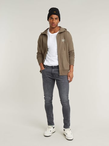 G-Star Dżinsy - Skinny fit - w kolorze szarym