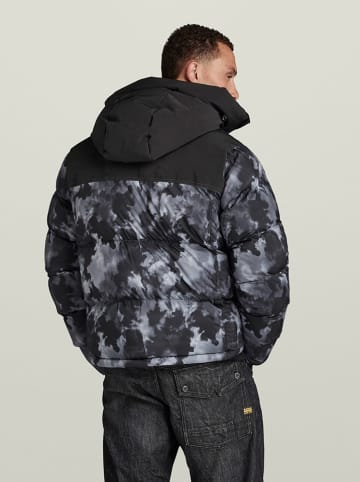 G-Star Winterjacke in Schwarz/ Grau