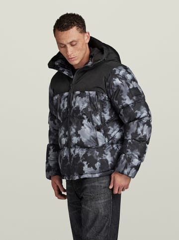 G-Star Winterjas zwart/grijs