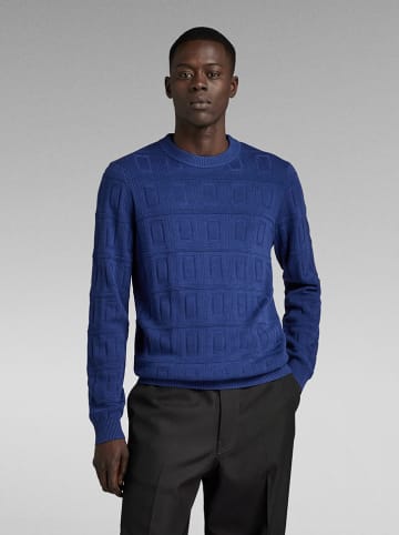 G-Star Sweter w kolorze niebieskim
