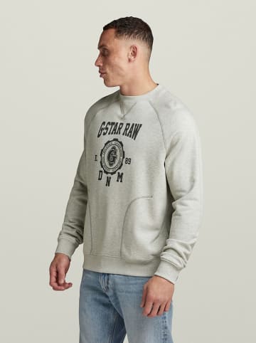 G-Star Sweatshirt in Hellgrau