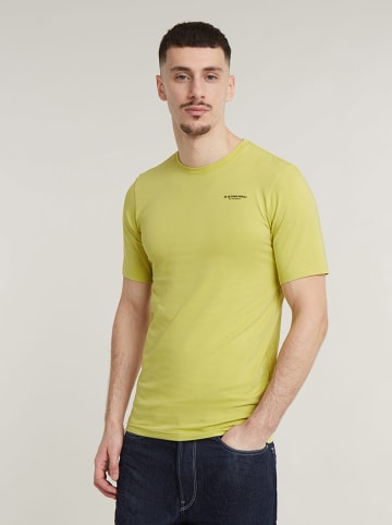 G-Star Koszulka w kolorze limonkowym
