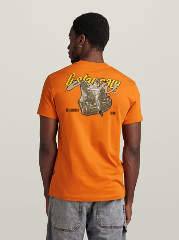 G-Star Shirt oranje