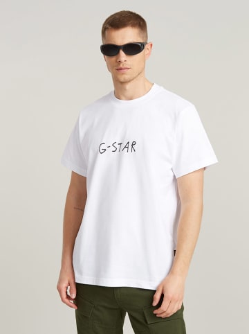 G-Star Koszulka w kolorze białym