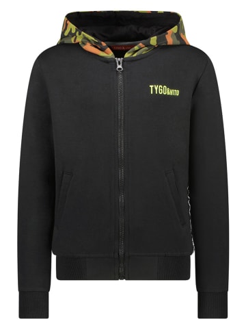 Tygo & Vito Sweatjacke in Schwarz
