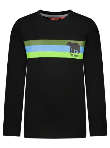 Tygo & Vito Longsleeve in Schwarz